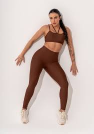 Calças de Ioga com Cintura Alta